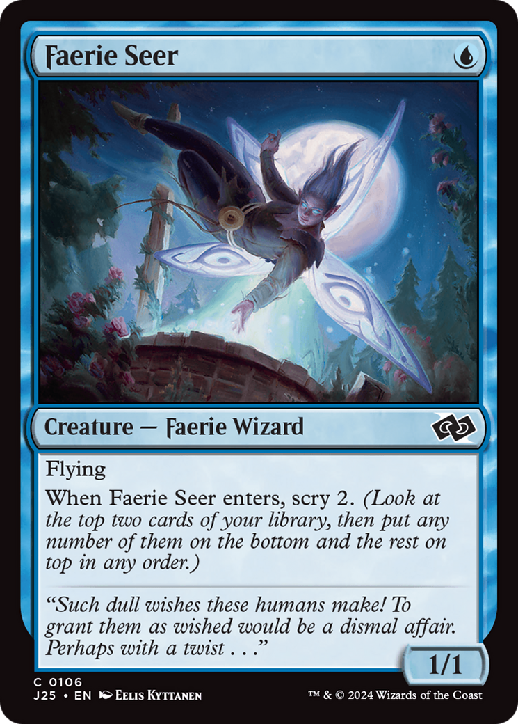 Faerie Seer [Foundations Jumpstart] | Good Games Adelaide SA