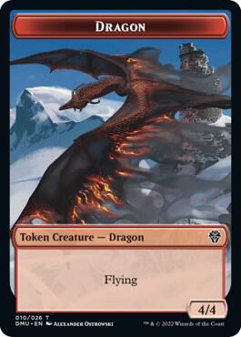 Dragon Token 10 (Dominaria United)  | Good Games Adelaide SA