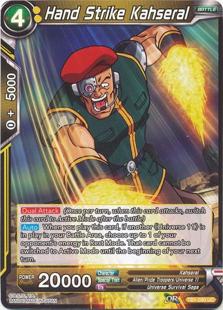 Hand Strike Kahseral [TB1-090] | Good Games Adelaide SA