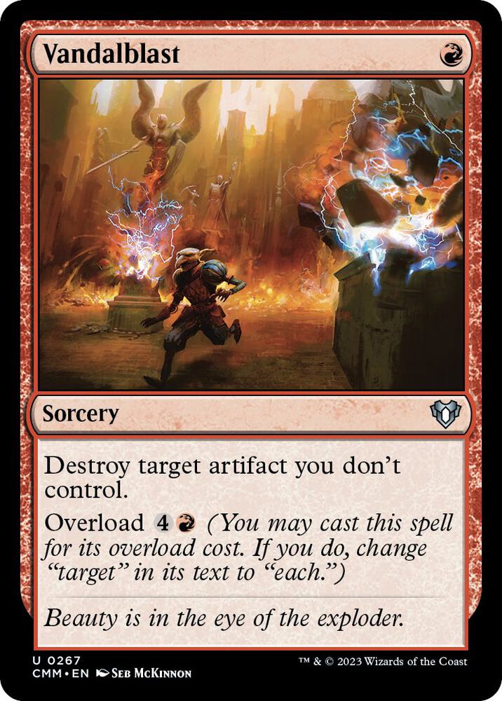 Vandalblast 267 (Commander Masters)  - Foil | Good Games Adelaide SA