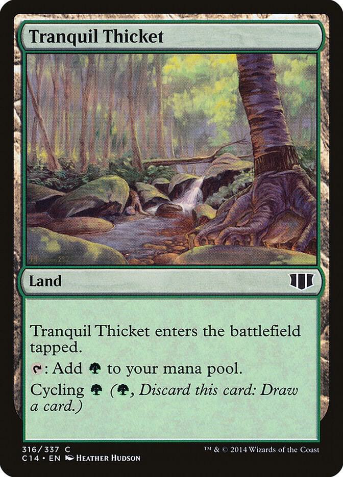 Tranquil Thicket 316 (Commander 2014)  | Good Games Adelaide SA