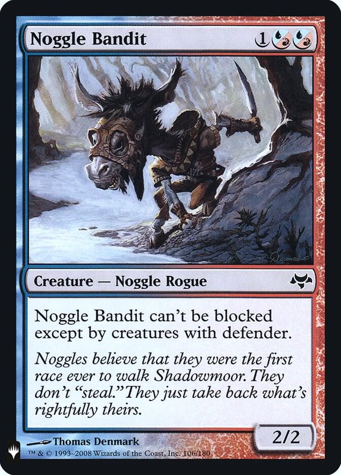 Noggle Bandit 106 (The List Reprints)  - Foil | Good Games Adelaide SA
