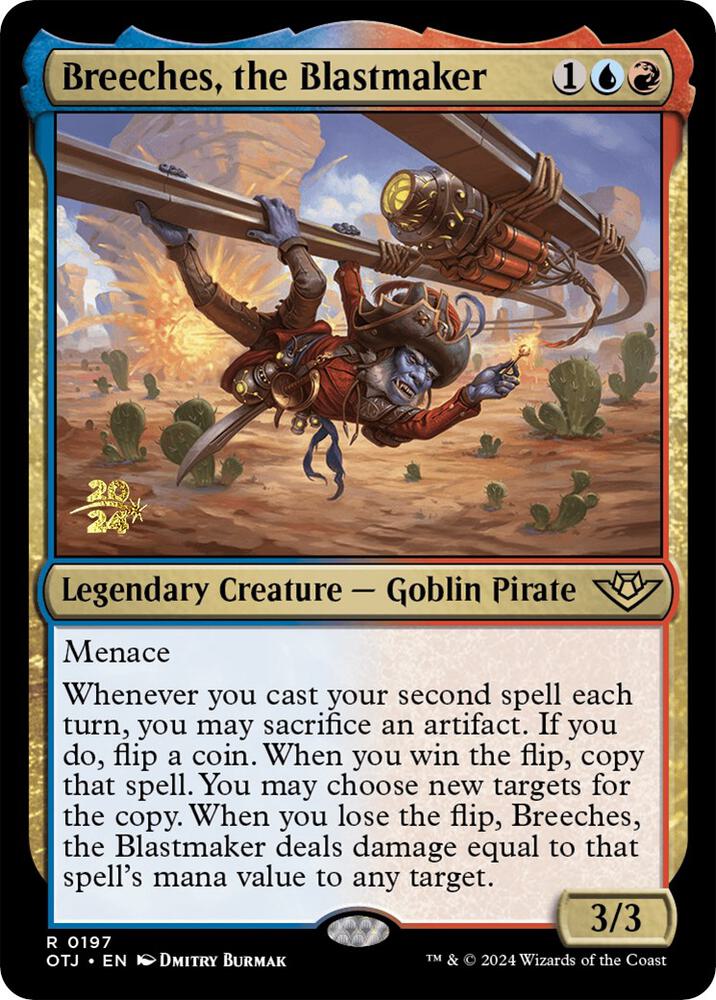 Breeches the Blastmaker 197 (Prerelease Cards)  - Foil | Good Games Adelaide SA