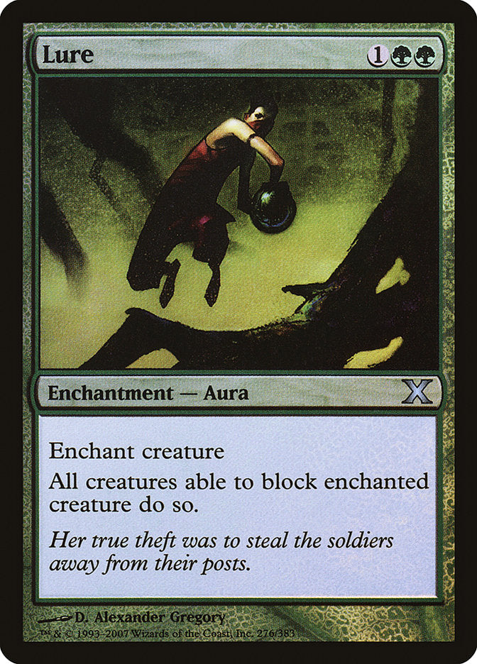 Lure (Premium Foil) [Tenth Edition] | Good Games Adelaide SA