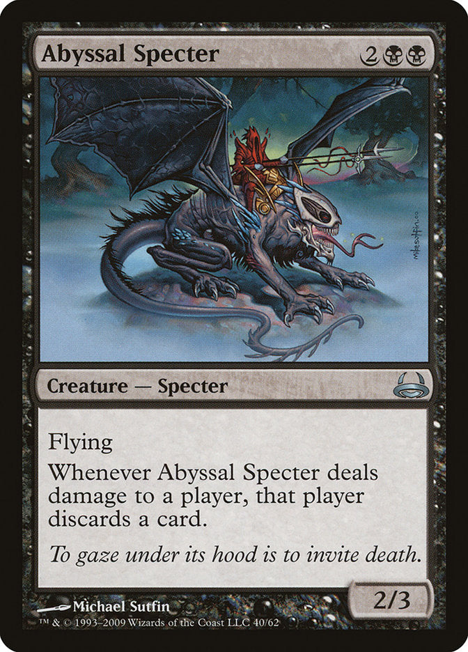 Abyssal Specter [Duel Decks: Divine vs. Demonic] | Good Games Adelaide SA