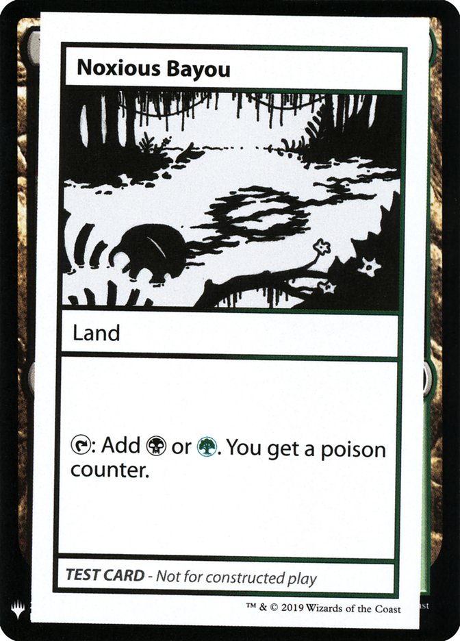 Noxious Bayou [Mystery Booster Playtest Cards] | Good Games Adelaide SA