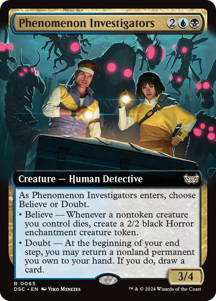 Phenomenon Investigators 65 (Commander: Duskmourn: House of Horror)  | Good Games Adelaide SA