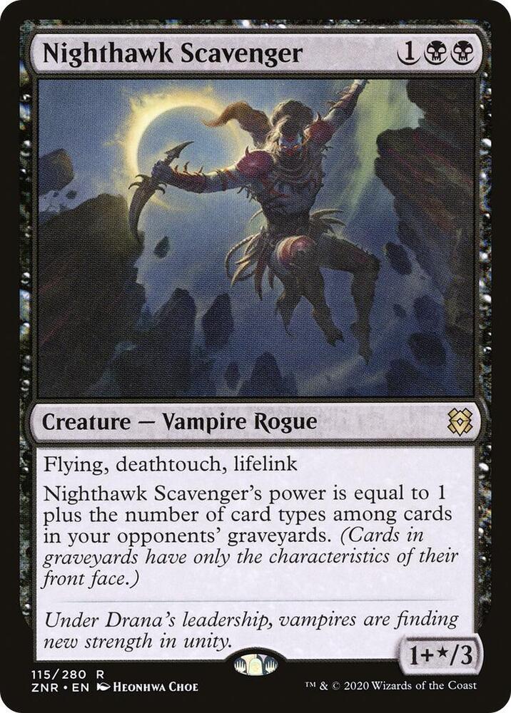 Nighthawk Scavenger 115/280 (Zendikar Rising)  | Good Games Adelaide SA
