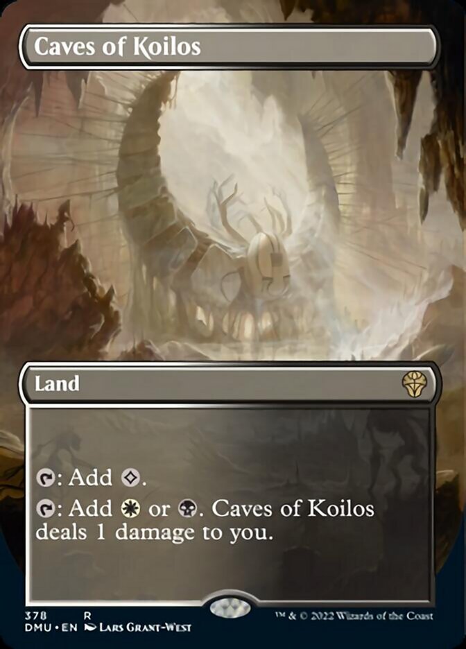 Caves of Koilos (Borderless Alternate Art) [Dominaria United] | Good Games Adelaide SA