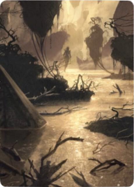 Murkwater Pathway Art Card 26 (Art Series: Zendikar Rising)  | Good Games Adelaide SA