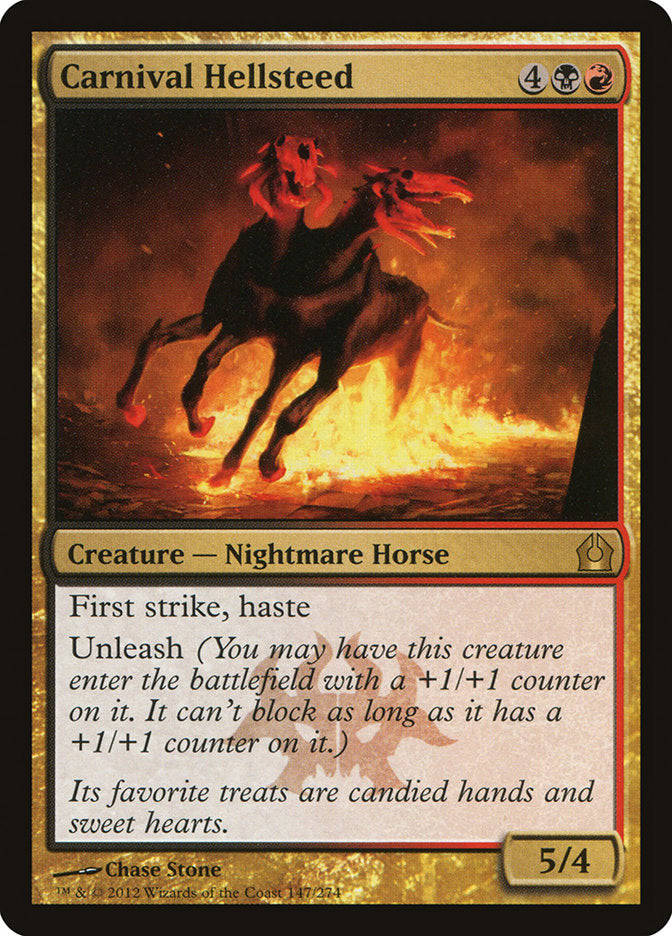 Carnival Hellsteed 147 (Return to Ravnica)  - Foil | Good Games Adelaide SA