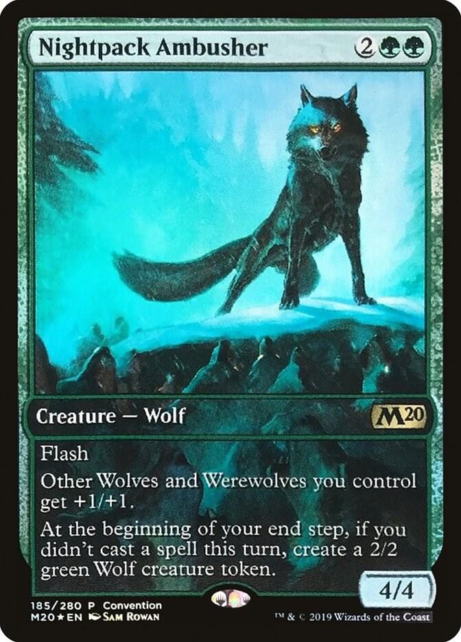 Nightpack Ambusher 185 (Media Promos)  - Foil | Good Games Adelaide SA