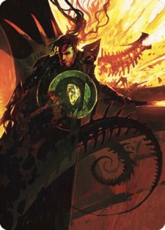 Mishras Command Art Card 33 (Art Series: The Brothers' War)  | Good Games Adelaide SA