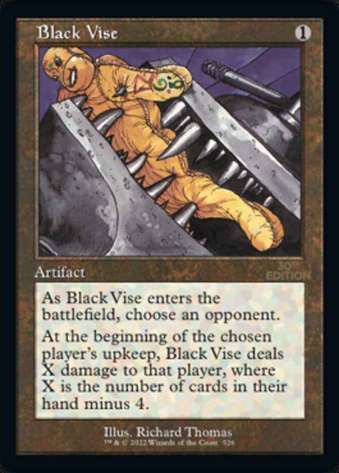 Black Vise (Retro) [30th Anniversary Edition] | Good Games Adelaide SA