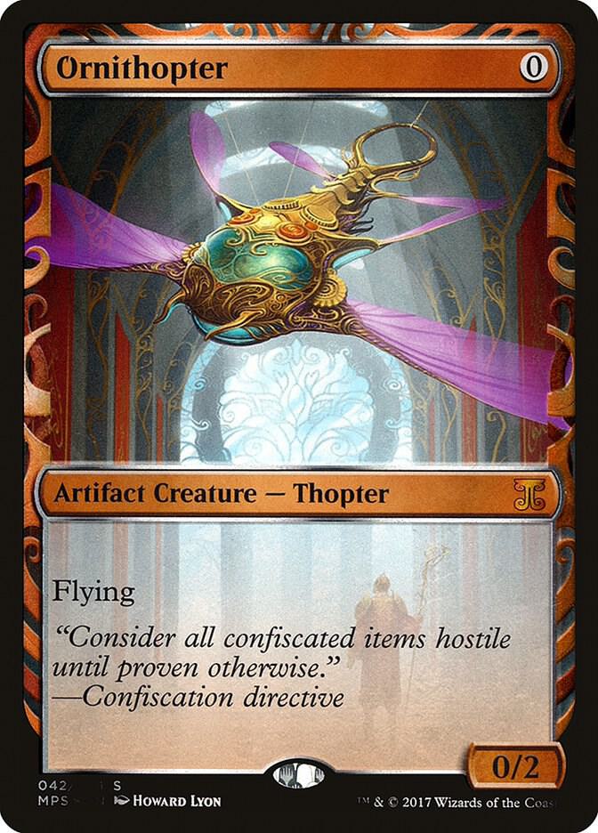 Ornithopter 42 (Masterpiece Series: Kaladesh Inventions)  - Foil | Good Games Adelaide SA