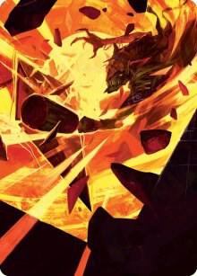 Zada Hedron Grinder Art Card 75 (Art Series: March of the Machine)  | Good Games Adelaide SA