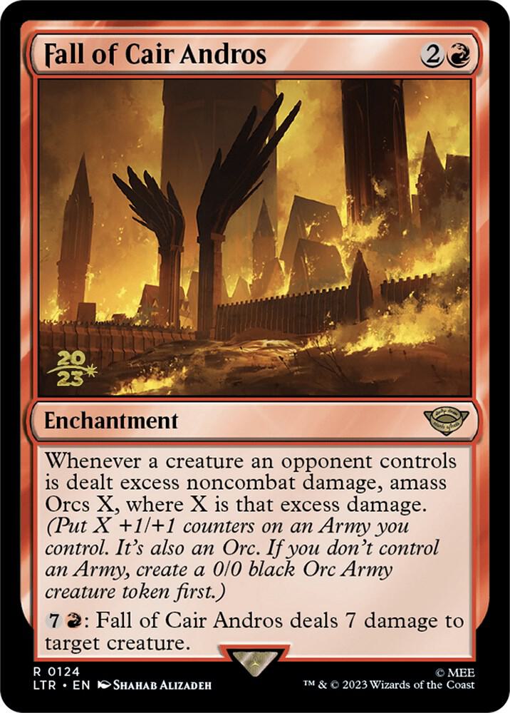 Fall of Cair Andros 124 (Prerelease Cards)  - Foil | Good Games Adelaide SA