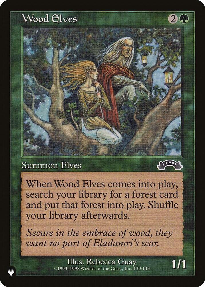 Wood Elves 130/143 (The List Reprints)  | Good Games Adelaide SA