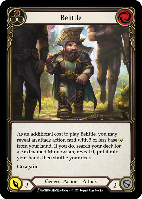 Belittle (Red) [U-MON266] Unlimited Normal | Good Games Adelaide SA