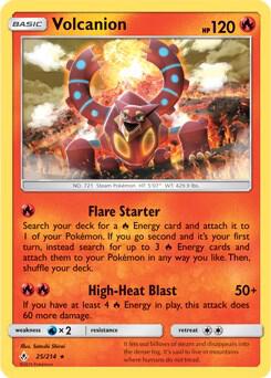 Volcanion 25 214 025/214 (Deck Exclusives)  | Good Games Adelaide SA