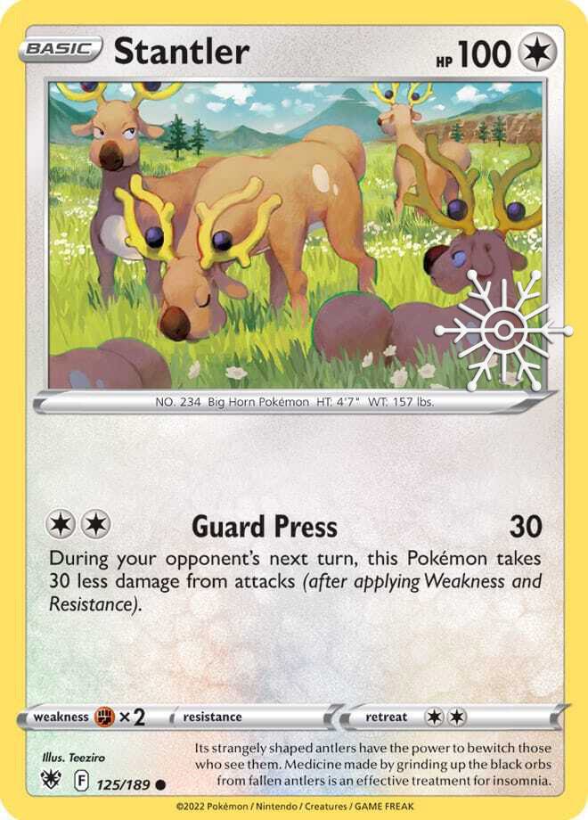 Stantler Holiday Calendar 125/189 (Miscellaneous Cards & Products)  - Holofoil | Good Games Adelaide SA