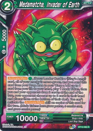 Medamatcha, Invader of Earth [BT12-063] | Good Games Adelaide SA