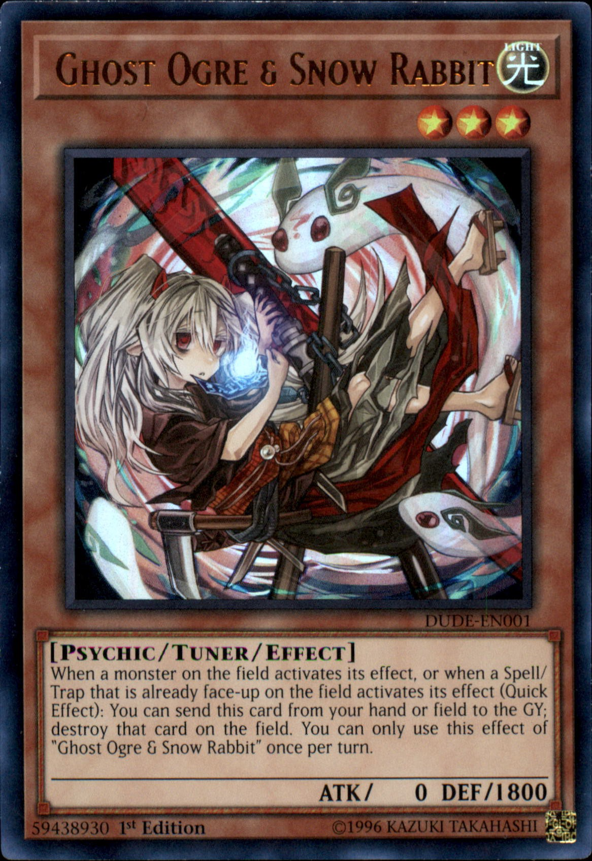 Ghost Ogre & Snow Rabbit [DUDE-EN001] Ultra Rare | Good Games Adelaide SA