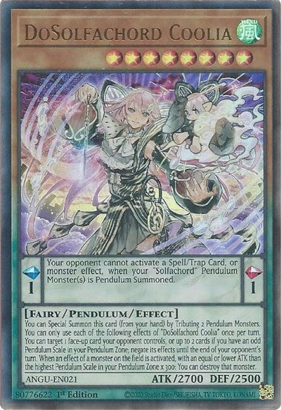 DoSolfachord Coolia (Ultra Rare) [ANGU-EN021] Ultra Rare | Good Games Adelaide SA