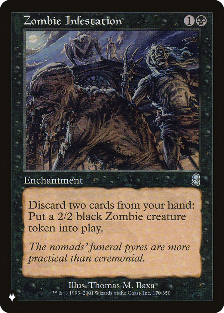 Zombie Infestation [The List Reprints] | Good Games Adelaide SA