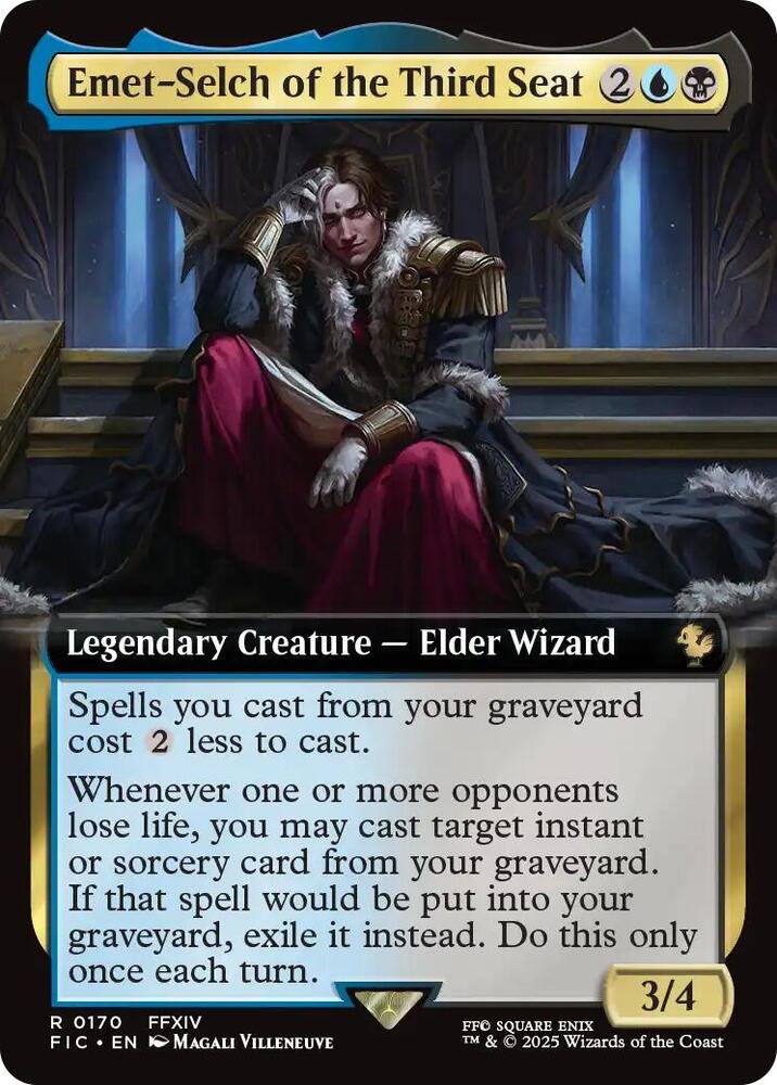 Emet-Selch of the Third Seat 170 (Commander: FINAL FANTASY)  - Foil | Good Games Adelaide SA