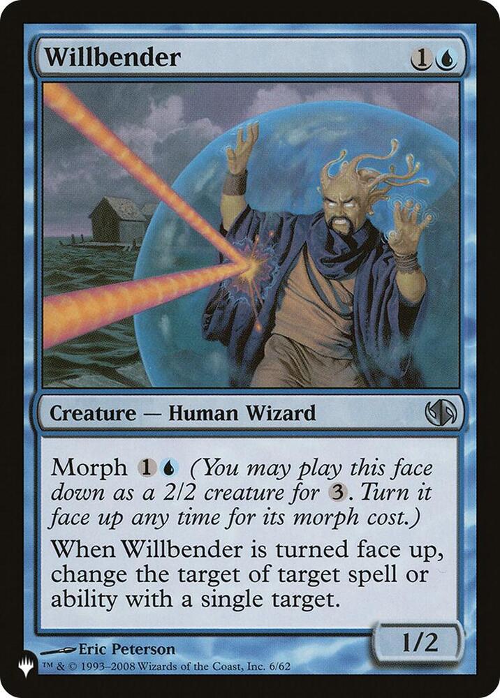 Willbender Jun-62 (The List Reprints)  | Good Games Adelaide SA