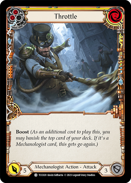 Throttle (Yellow) [TCC020] (Round the Table: TCC x LSS) | Good Games Adelaide SA