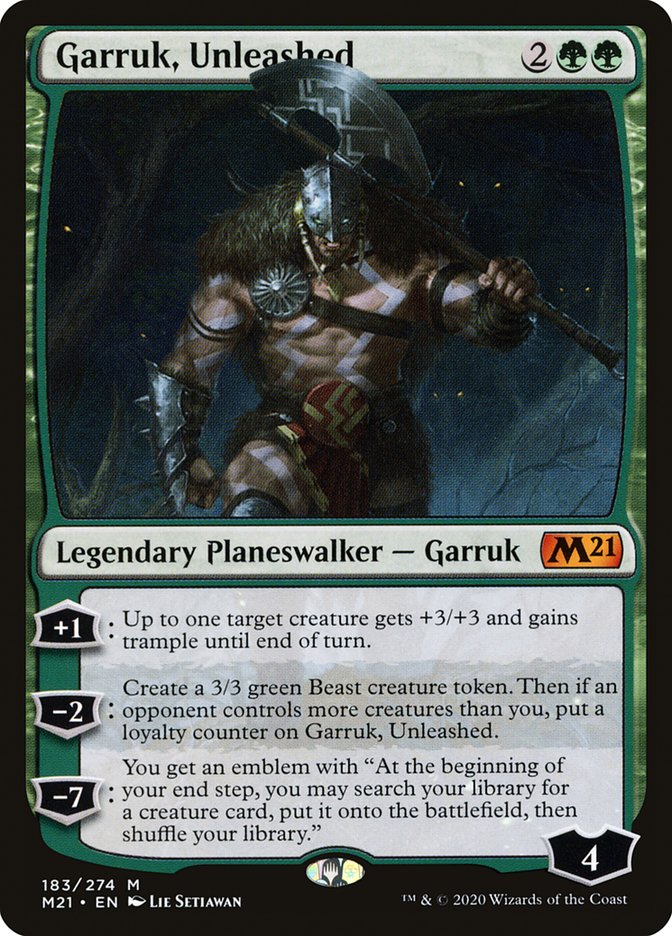 Garruk, Unleashed [Core Set 2021] | Good Games Adelaide SA