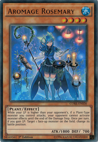 Aromage Rosemary [CORE-EN036] Ultra Rare | Good Games Adelaide SA