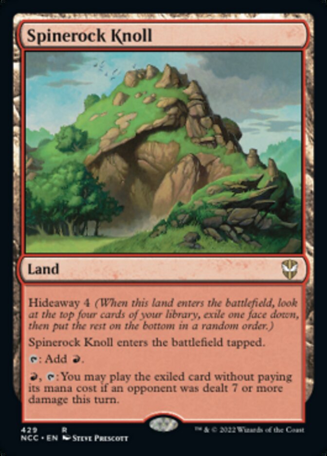 Spinerock Knoll [Streets of New Capenna Commander] | Good Games Adelaide SA