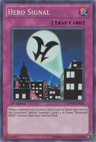 Hero Signal [RYMP-EN031] Super Rare | Good Games Adelaide SA