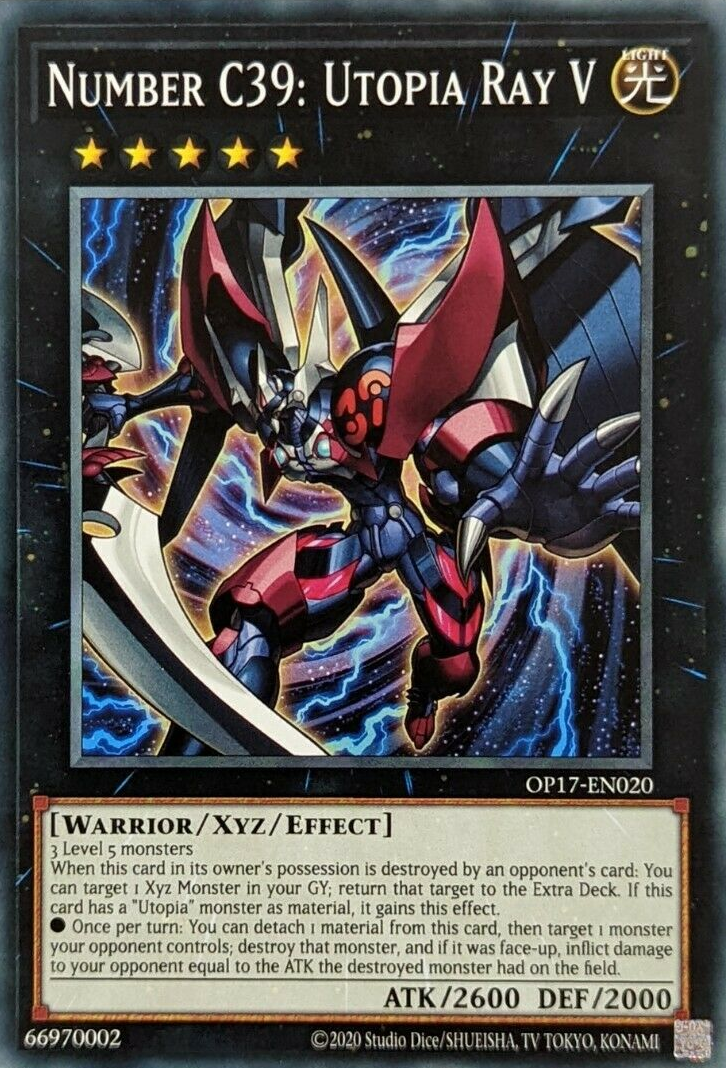 Number C39: Utopia Ray V [OP17-EN020] Common | Good Games Adelaide SA