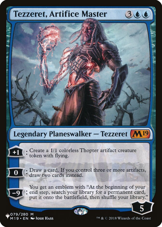 Tezzeret, Artifice Master [The List] | Good Games Adelaide SA