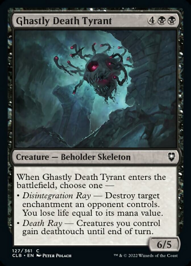 Ghastly Death Tyrant [Commander Legends: Battle for Baldur's Gate] | Good Games Adelaide SA