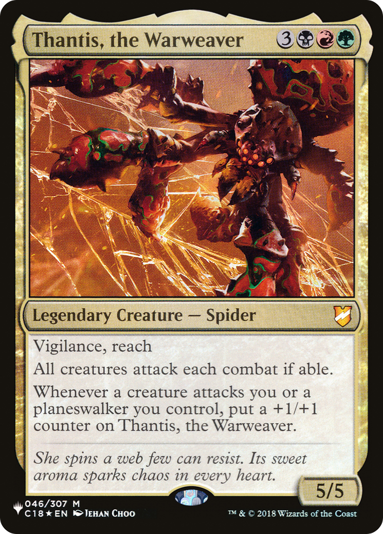 Thantis, the Warweaver [The List Reprints] | Good Games Adelaide SA