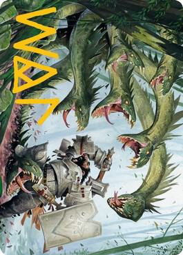 Lair of the Hydra Art Card Gold Stamped Signature 67 (Art Series: Adventures in the Forgotten Realms)  | Good Games Adelaide SA