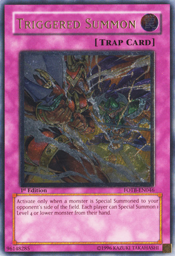Triggered Summon [FOTB-EN046] Ultimate Rare | Good Games Adelaide SA