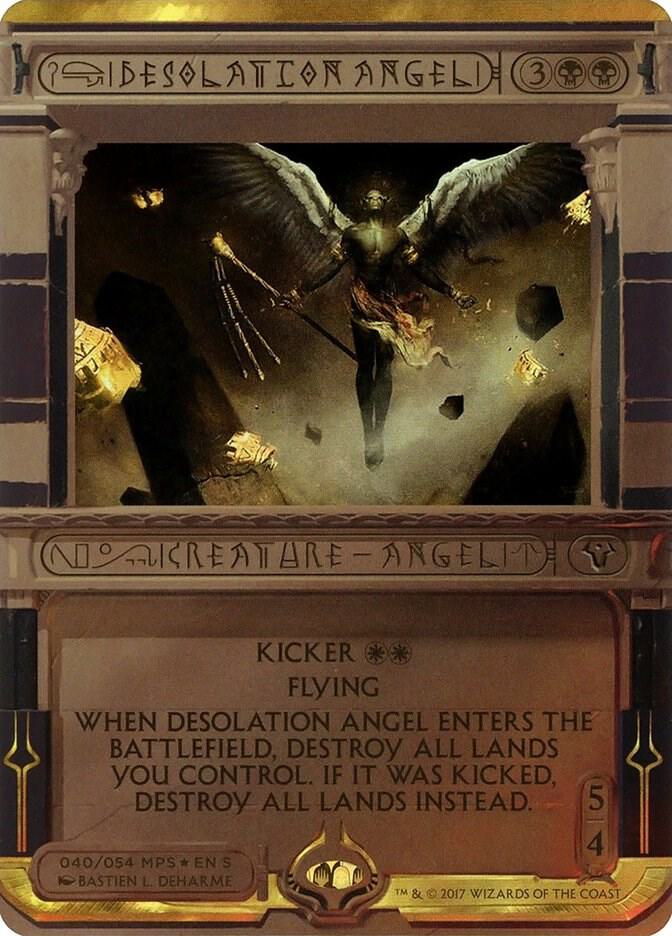 Desolation Angel 40 (Masterpiece Series: Amonkhet Invocations)  - Foil | Good Games Adelaide SA