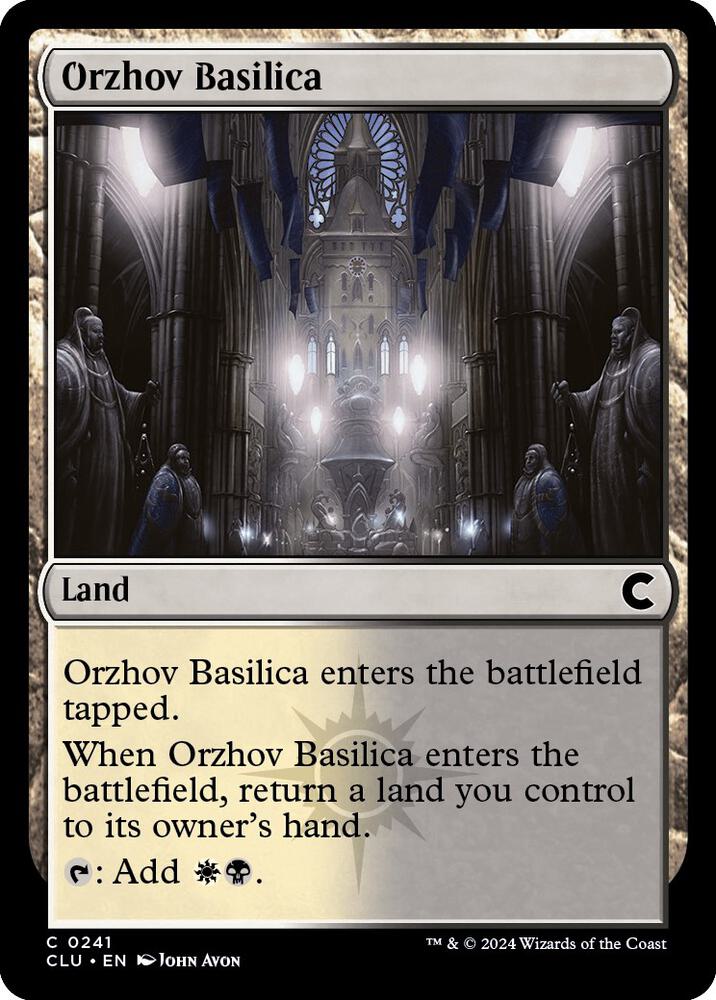 Orzhov Basilica 241 (Ravnica: Clue Edition)  | Good Games Adelaide SA