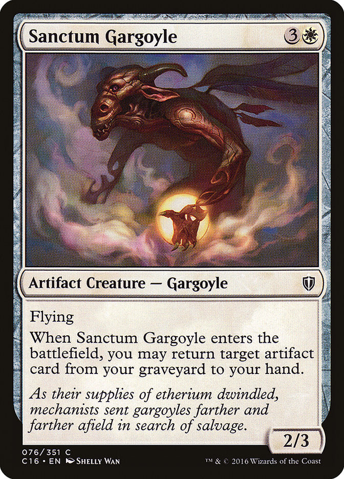 Sanctum Gargoyle [Commander 2016] | Good Games Adelaide SA