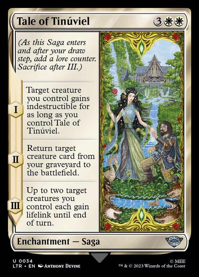 Tale of Tinúviel 34 (Universes Beyond: The Lord of the Rings: Tales of Middle-earth)  - Foil | Good Games Adelaide SA