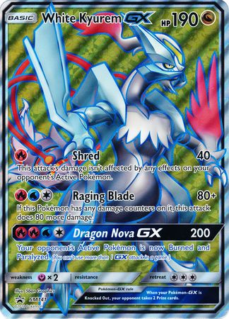 White Kyurem GX (SM141) (Jumbo Card) [Sun & Moon: Black Star Promos] | Good Games Adelaide SA