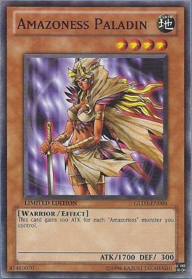Amazoness Paladin [GLD3-EN004] Common | Good Games Adelaide SA