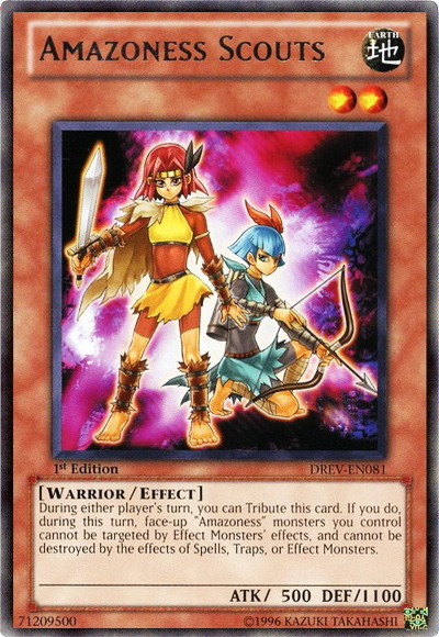 Amazoness Scouts [DREV-EN081] Rare | Good Games Adelaide SA