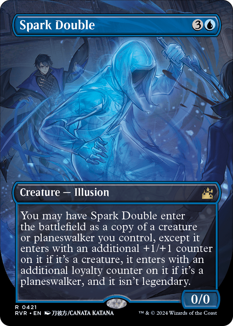 Spark Double (Anime Borderless) [Ravnica Remastered] | Good Games Adelaide SA